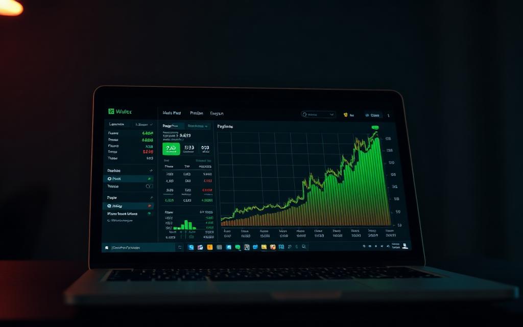 Illustration: Fake broker platform